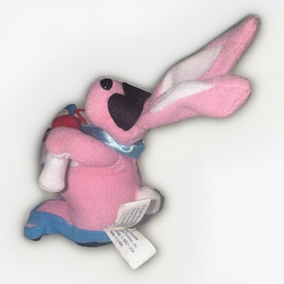 Vintage Energizer Battery Bunny 7" Pink Advertising Plush 1997 - Picture 3 of 3